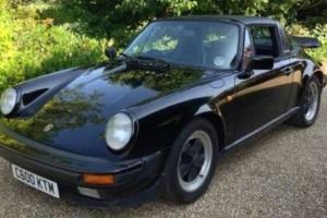 1986 PORSCHE 911 BLACK