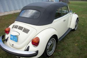 1977 Volkswagen Beetle Convertible 14,500 Original Low Mileage, Like New Photo