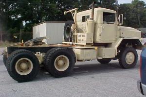 1986 M931 M 931AMERICAN GENERAL 5 TON 6 X 6 TRACTOR TRUCK WITH 5 TH WHEEL
