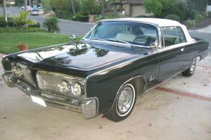 1964 Imperial Convertible with Factory AC. "REFRESHED ORIGINAL"