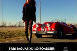1956 Jaguar XK140 3.4L Dual Exhaust - Matching Numbers