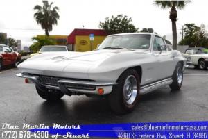 Numbers Matching 327 ci V8 350 hp 4 speed manual Vette coupe factory air con Photo