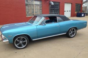 1966 CHEVELLE SS SUPER SPORT CONVERTIBLE REAL 138 VIN