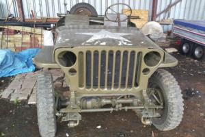 Ford GPW 1944 for Restoration Ford Jeep