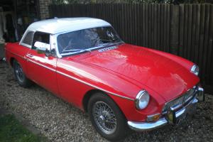 M.G.B. roadster red 1971