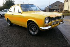 FORD ESCORT MK1 RS2000 REPLICA - YELLOW - TAX EXEMPT Photo
