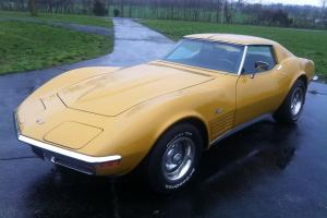 1971 CHEVROLET CORVETTE 350/AUTO T-TOP CHROME BUMPER
