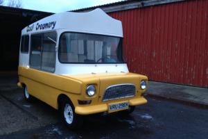 Classic Ford Morrison Electrofreeze Ice Cream Van - Vintage LHD Rare Vehicle Photo