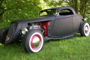 Ford model y type coupe hot rod rat rod american Photo