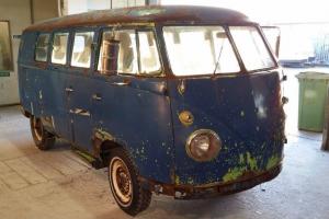 1961 VW split screen bus. barn find perfect restoration project Photo