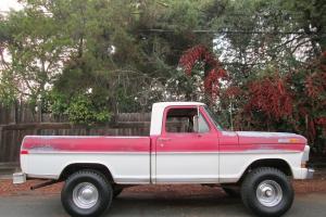 Ford : F-100 Sport Custom 4X4 Shortbed beautiful Patina 2 owner