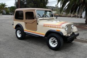 Jeep : CJ CJ 7 Renegade