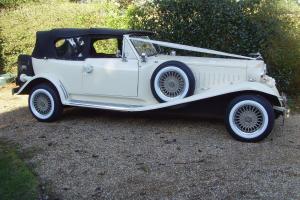 Beauford 2 Door Convertible Includes Removable Hard Roof For Winter Weddings