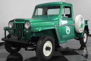 FULLY RESTORED WILLYS JEEP, COOL SINCLAIR STICK ON LOGOS, RUNS AND DRIVES GREAT,