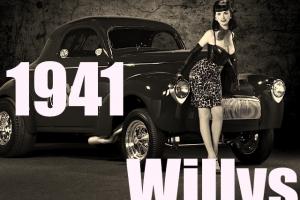 Pro Street 41 Willys. Outstanding.  Live Videos Photo