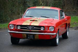 1965 Ford Mustang 289 Auto Fastback Red "Samantha" Photo