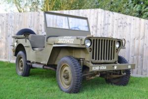 Genuine 1942 WW2 Willys MB Military Jeep