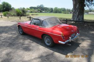 MG MGB Roaster 1965 RED Convertable in Whittlesea, VIC Photo