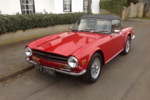 1971 Triumph TR6.SIMON COWELLS TR6, yes HONESTLY the SIMON COWELL. Fully restord Photo