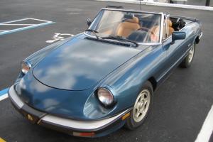 88 ALFA ROMEO SPIDER VELOCE  NO RESERVE Photo