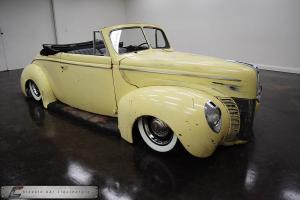 1940 Ford Deluxe Convertible Custom Air Ride LS Engine MUST SEE!!! Photo