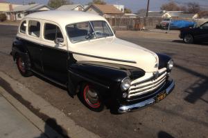 1948 Ford 4 Door Sedan Old a School Hot Rod