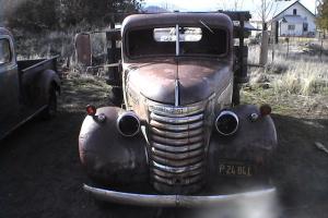 1940 GMC Chevy One Ton Pickup Truck Stakeside Bed Photo