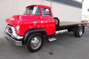 '55 GMC Chevy Truck Flatbed Tow Truck, Turbo V8 Engine