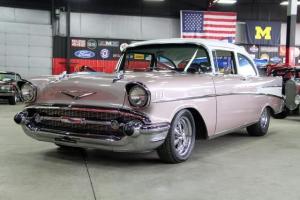 57 Chevy 210 Rare Dusk Pearl 4 Speed Numbers Matching Photo