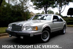 1988 LINCOLN MARK VII LSC LOW MILES-LIKE A MUSEUM PIECE- BEST IN US? DOCUMENTED