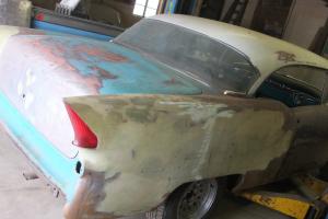 1955 OLDS 88 HOLIDAY COUPE 2 DR HTOP CUSTOM PROJECT CAR W/ PACKARD TAIL LIGHTS Photo