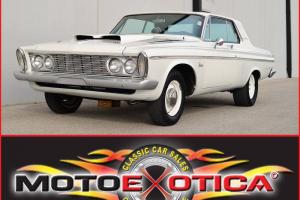 1963 PLYMOUTH BELVEDERE-LIFELONG AZ CAR-64K ACTUAL MILES-440 CID V8-MAX WEDGE Photo