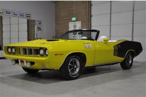 1971 PLYMOUTH 'CUDA CONVERTIBLE - *The Best in the World! - Heavily Documented!
