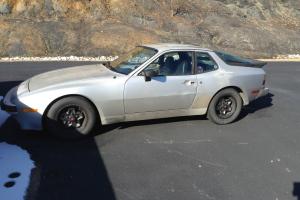 1983 Porsche 944 silver with automatic transmission