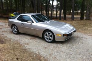 An Awesome 1988 Champagne 944 Porsche in Excellent Shape Photo