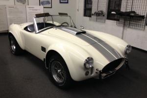 Superformance Cobra MK III # 2737 Rolling Chassis with MSO White No Drivetrain Photo