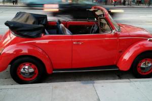 Convertible Red '76 VW Beetle Photo
