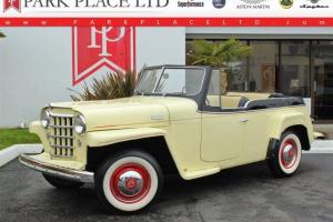 1950 Willys Jeepster Convertible - Restored Photo