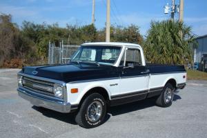 1970 Chevrolet Custom/10 Pickup Short bed 383 Stroker,Auto,Black/White Must See!