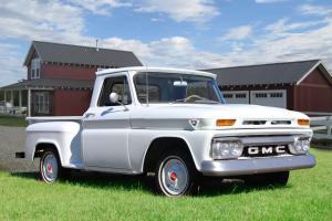 1966 GMC Chevy 1 Family Owned 13k act miles Short Wheelbase Stepside Garage Find Photo