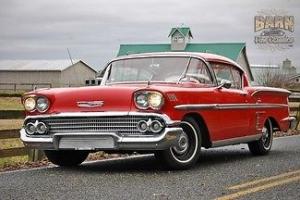 1958, 235 in-line 6, 3 speed manual trans, very cool Impala! Photo