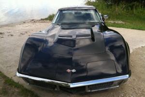 1970 Corvette T-top, Removable rear glass, munci 4 speed, stingray, black