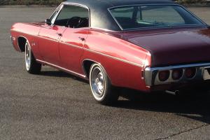 1968 Chevy Impala 327 Red/Black Great condition New paint all New chrome
