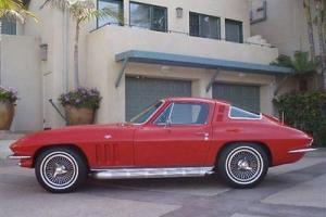 1965 CORVETTE STINGRAY COUPE 327 ENGINE 350 HORSEPOWER COMPLETELY RESTORED RARE