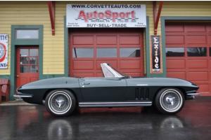 1965 Corvette Conv. Fuelie L84 375hp 4sp NCRS Top Flight Org #'s Matching Docs! Photo