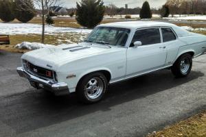 White Chevy Nova SS 1974