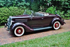 Frame Off Restored 1935 Ford Roadster Convertible best in country over 80 pick's