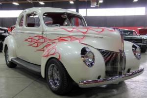 40 Ford Steel Coupe Street Rod Custom Gorgeous Show Car