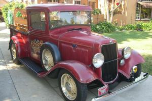 1934 Ford Pickup, Old School built Hot Rod, Columbia, Juice Brakes, Mordrop, SBC