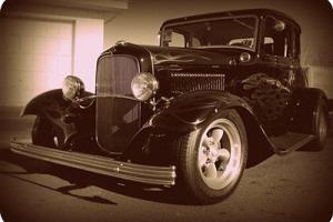32 Coupe Low Miles 2 dr 383 V8 Manual Black Hot Rod Street Rod